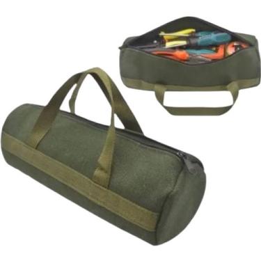 Imagem de Bolsa de lona para ferramentas grande em lona impermeável multifuncion