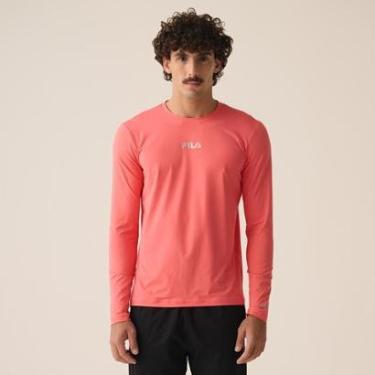 Imagem de Camiseta Manga Longa Fila Sun Protect Breezy Masculina-Masculino