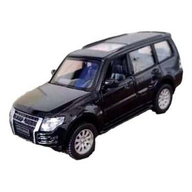 Imagem de Miniatura Metal Mitsubishi Pajero Full 4wd Escala 1/43, Preto