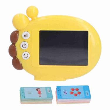 Imagem de Ainoli leitor de cartão em inglês, iluminação de desenho animado, aprendizagem interativa, brinquedos de educação infantil para crianças