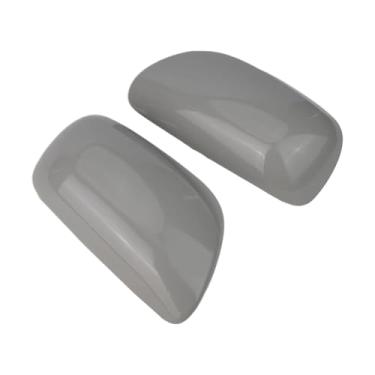 Imagem de Capa espelho retrovisor cinza esquerda e direita 1 par Compatível com toyota 2007 e Compatível com corolla 2009 plástico abs