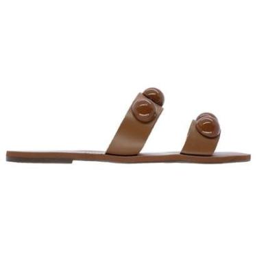 Imagem de Tamanco Rasteira Feminina Anacapri C30014.0145 Marrom-Feminino