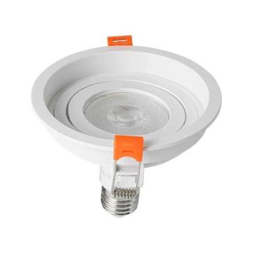 Imagem de Spot de Embutir Recuado Nordecor Loyo para 1 Lâmpada PAR20 Redondo Bra