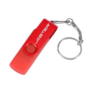 Imagem de Pen Drive Rotativo TYPE-C OTG De 64GB 32GB 16GB Para Telefone Android,