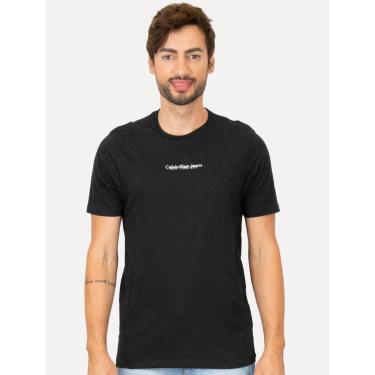 Imagem de Camiseta Calvin Klein Jeans Masculina New York City Preta-Masculino