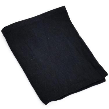 Imagem de Pano de Prato Pé de Galinha Preto Carinhoso 66x38cm - 100% Algodão Alv