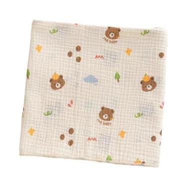 Imagem de Manta De Algodão Muslin Para Bebês, Macia E Respirável, Com Estampa De