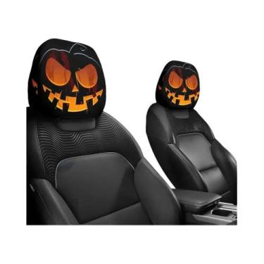 Imagem de Conjunto De Capas De Almofada Para Carro Com Rosto Sorridente, Macio, 