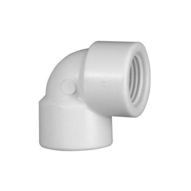 Imagem de Joelho Roscavel 90º Branco 1/2" Krona - KRONA TUBOS E CONEXOES LTDA.