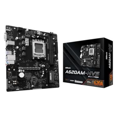 Imagem de Placa Mãe Asrock A620AM-HVS (AM5/2xDDR5/HDMI/VGA/M.2/USB 3.2)