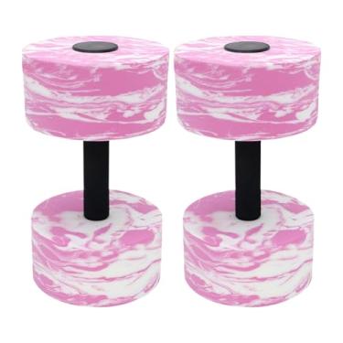 Imagem de Halteres de água | Halteres de espuma para exercícios de mão aeróbicos - conjunto de exercícios aeróbicos ergonômicos para piscina e férias no lago