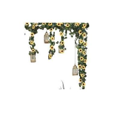 Imagem de Corrente de Girassol 1,80m  Decoração Floral - Genérico