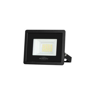 Imagem de Refletor Blumenau Led Tech Pro 30w Preto Bivolt 6500k Luz Branca