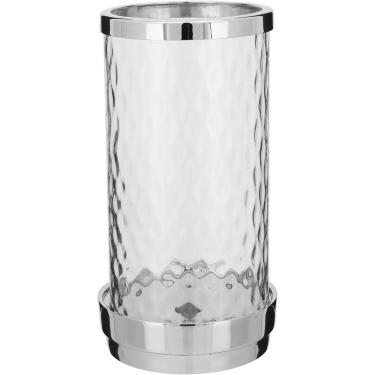 Imagem de Castiçal Vidro Transparente Home&Co Draco 28X13X14Cm