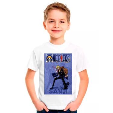 Imagem de Camiseta Desenho ONE PIECES Moda Infantil Roupa Criança 01 - DESIGN CA