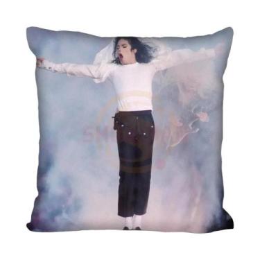 Imagem de Capa De Almofada Quadrada Personalizada Michael Jackson Super Star Com