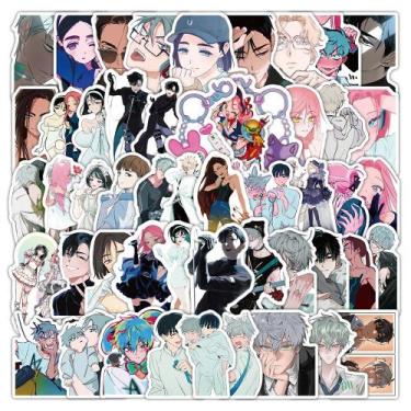 Imagem de Adesivos de vinil impermeável Aliens Stages, anime, 50 unidades - yiwe