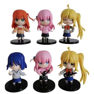 Imagem de Coleção de brinquedos de figuras de anime modelo Deco Bocchi The Rocks