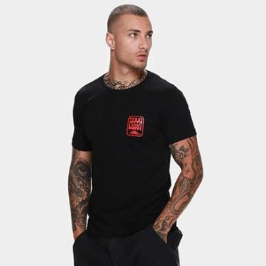 Imagem de Camiseta Cavalera Slim Relief Masculina-Masculino