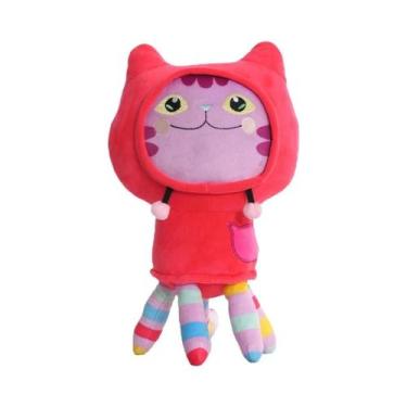 Imagem de Boneca De Pelúcia De Gato Sereia Para Crianças, Brinquedo De Desenho A