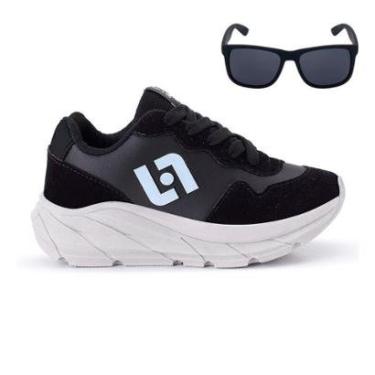 Imagem de Tenis Infantil Meninos Jogger Escolar Casual Camurça + Oculos-Masculino