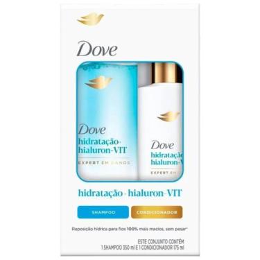 Imagem de Kit Shampoo + Condicionador Hidratação + Hialuron-VIT - Dove