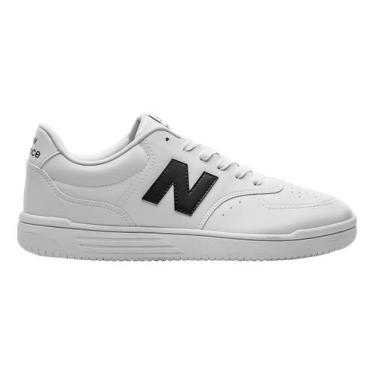 Imagem de Tênis New Balance BB80 Feminino Casual Branco Retrô Original Conforto 