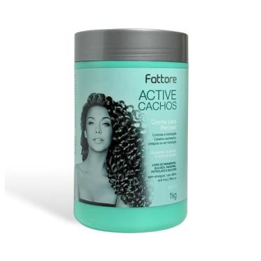 Imagem de Creme para Pentear Active Cachos Fattore 1kg Definição e Controle de F