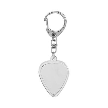 Imagem de Estojo Transparente Para Chaveiro De Palhetas De Guitarra, Mini Caixa 