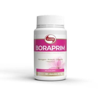 Imagem de BORAPRIM 60 Cápsulas - VitaFor - Óleo de Barragem Prímula