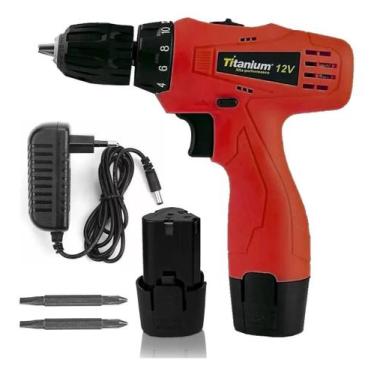 Imagem de Parafusadeira A Bateria 12V Vermelha (Sem Maleta) 06210 Titanium