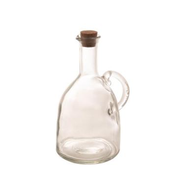 Imagem de Galheteiro De Vidro Borossilicato Com Tampa Em Rolha 580ml - Lyor