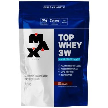 Imagem de Top Whey 3w + Performance Chocolate (1,8kg) - Max Titanium