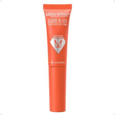 Imagem de Blush Líquido Com Esponja Miss Rôse Fosco Macio 03 14ml