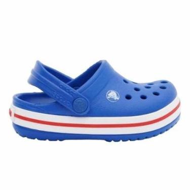 Imagem de SANDALIA CROCBAND CLOG 207005-4KZ - AZUL/BRANCO 24-Unissex