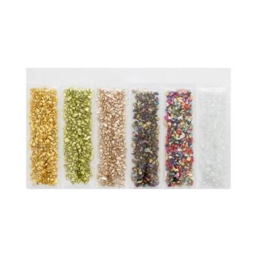 Imagem de Resina Epóxi UV Cristal Para Enchimento De Pedras De Vidro Quebrado, A