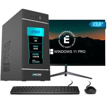 Imagem de PC Computador Completo eFacini Intel Core i5 3ª Gen 8GB Windows 11 Pro