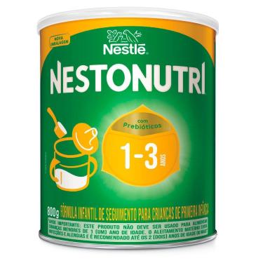 Imagem de Nestonutri 1 a 3 Anos Fórmula Infantil de Primeira Infância 800g