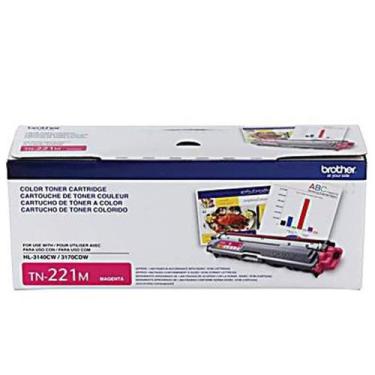 Imagem de Toner Brother TN221M TN221 Magenta HL3140 9130 Original 1.4k