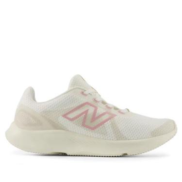 Imagem de Tênis Feminino New Balance 430 V4 Corrida Branco/Rosa/Bege, Branco, Ro