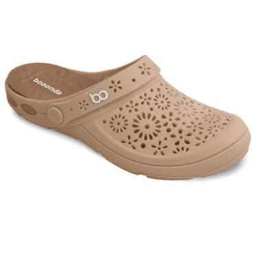 Imagem de Babuche BoaOnda 1317 Clog Nellie, 37, Canela