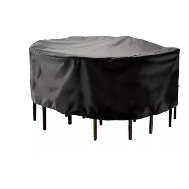 Imagem de Capa Impermeável Para Mesa Redonda 200x15cm Bagun - SPTS