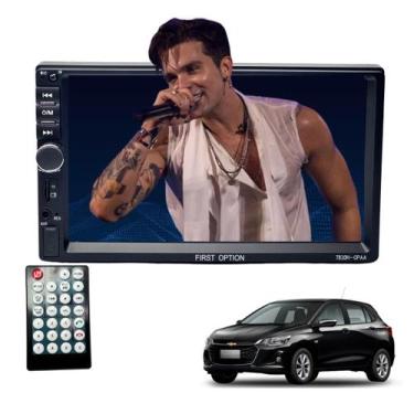 Imagem de Central Multimidia MP5 CarPlay Android Auto 2 Din 7 Polegadas Onix 201