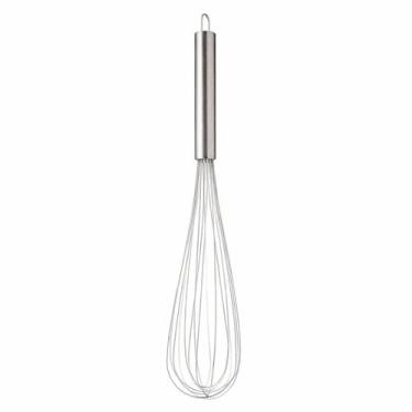 Imagem de Batedor de Ovos Clara Grande Fouet Inox Manual Profissional 45cm - KEH