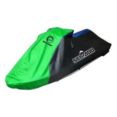 Imagem de Capa Jet Ski Sol/Chuva compatível Sea-Doo GTI 20-25 Verde - SPTS
