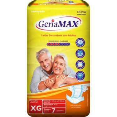 Imagem de Absorvente Geriátrico Geriamax Tamanho XG 7 Unidades