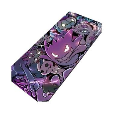 Imagem de Mousepad Grande Gengar Anime Para Gamers, Tapete Para Teclado De Lapto