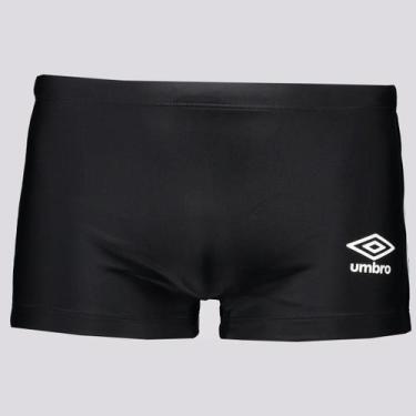 Imagem de Sunga Umbro Diamond Line Preta, M