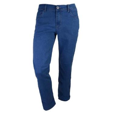 Imagem de Calça Masculina Recuzza Jeans Médio Basic - 10951, 46, Azul
