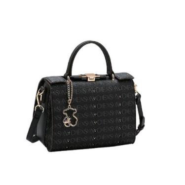 Imagem de Bolsa chenson cristal monograma 3485401, Preto